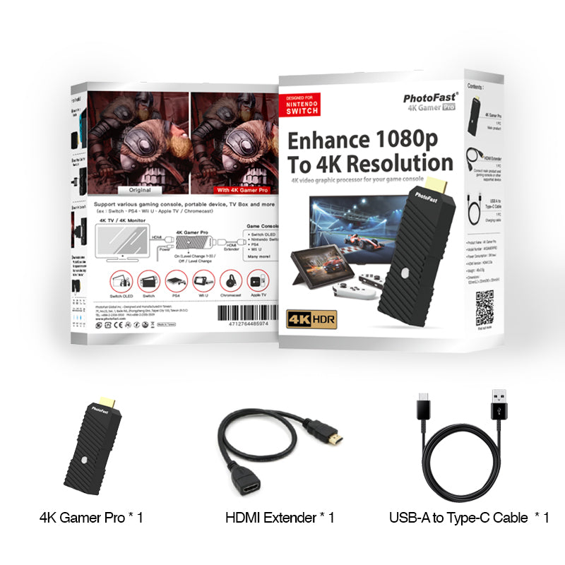 Photofast - 4K Gamer Pro - 4k Upscaler